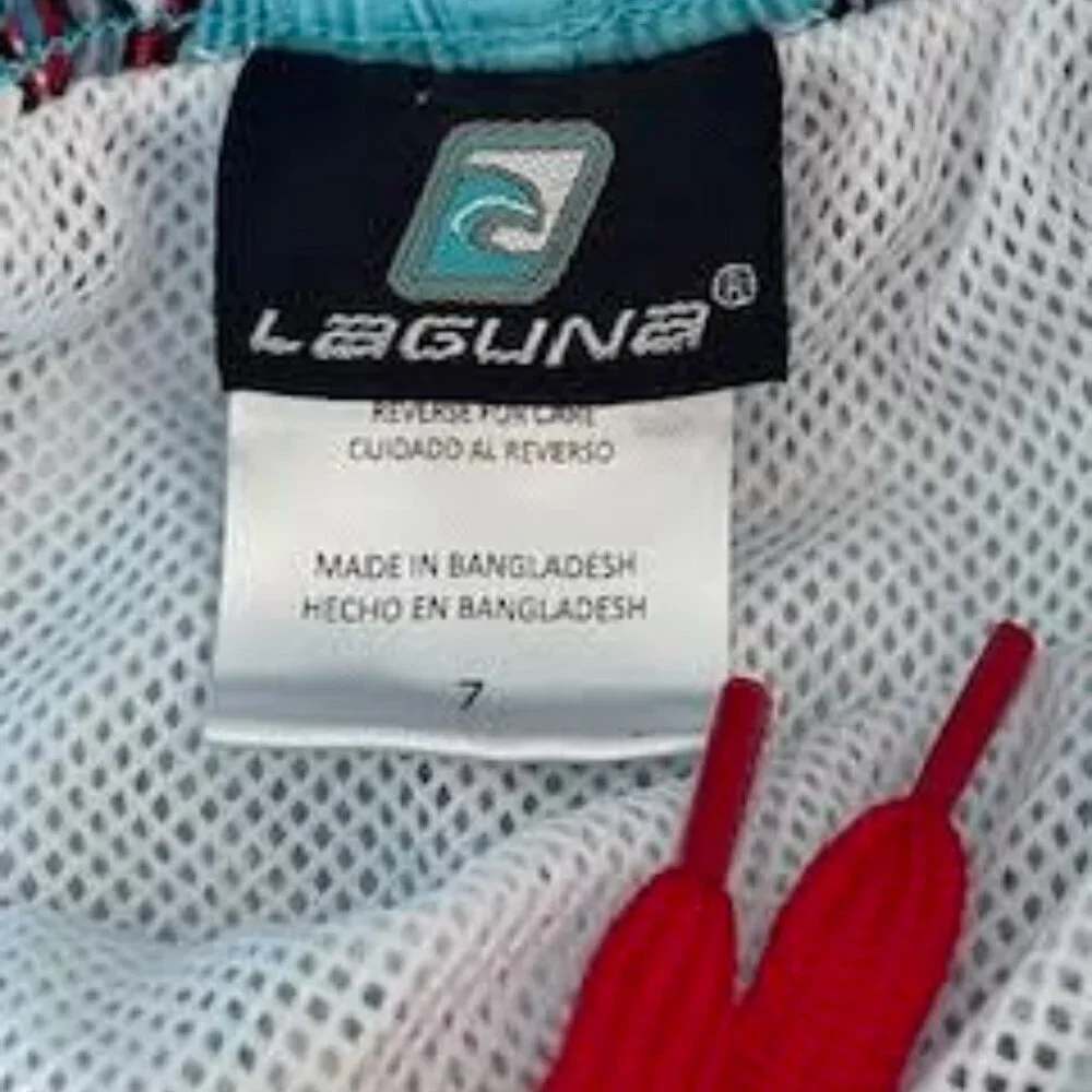 Laguna Boys Swim Set – T-Shirt & Shorts (Size 7)